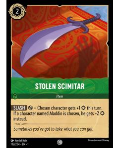 Stolen Scimitar