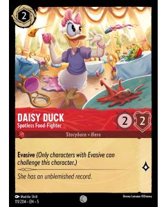 Daisy Duck - Spotless Food-Fighter