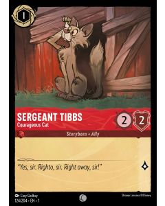 Sergeant Tibbs - Courageous Cat