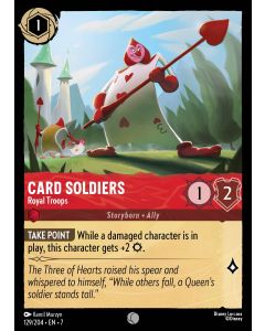 Card Soldiers - Royal Troops