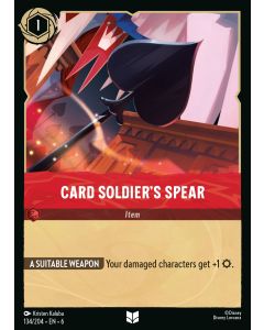 Card Soldier's Spear