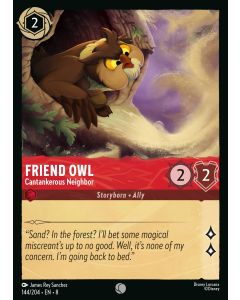 Friend Owl - Cantankerous Neighbor