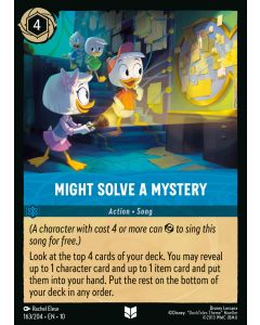 Might Solve a Mystery