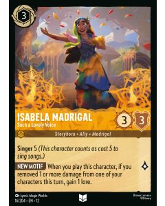 Isabela Madrigal - Such a Lovely Voice