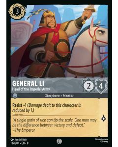 General Li - Head of the Imperial Army