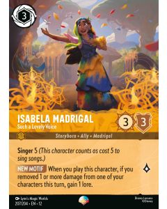 Isabela Madrigal - Such a Lovely Voice - Epic
