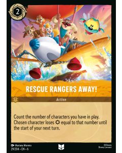 Rescue Rangers Away!