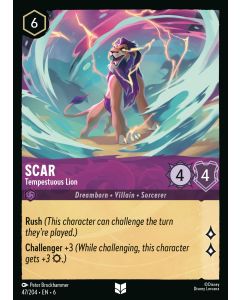Scar - Tempestuous Lion