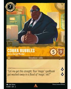 Cobra Bubbles - Just a Social Worker