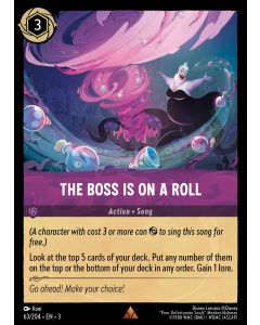 The Boss is on a Roll