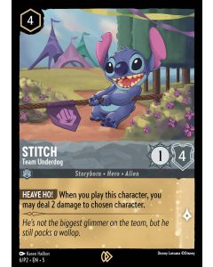 Stitch - Team Underdog - Set champ