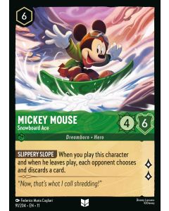 Mickey Mouse - Snowboard Ace