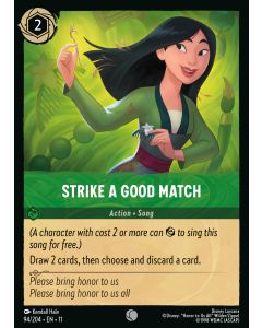 Strike a Good Match