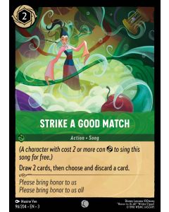 Strike a Good Match
